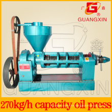 Expulsor de aceite de girasol de la marca de fábrica de Guangxin para la prensa del aceite de la semilla del grano (YZYX120-9)